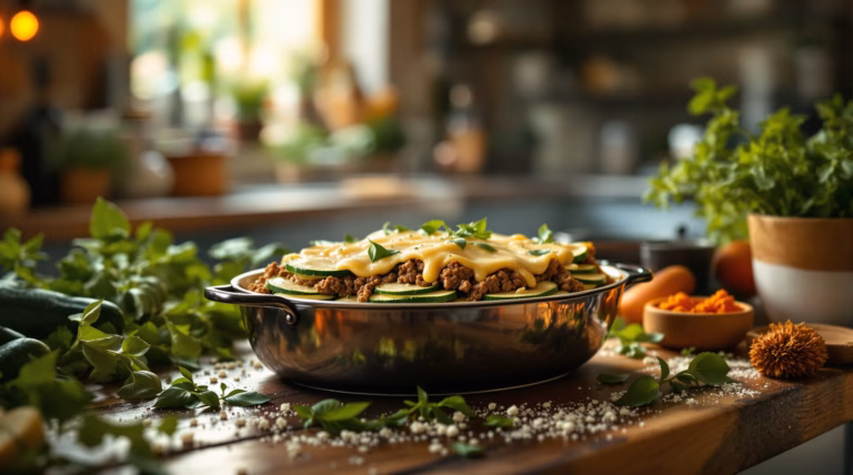 Najlepsza zapiekanka z cukinii z mięsem mielonym – przepis na pyszne danie
