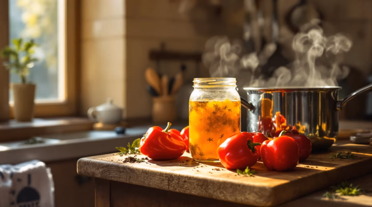 Papryka marynowana na słodko z olejem – pyszny przepis