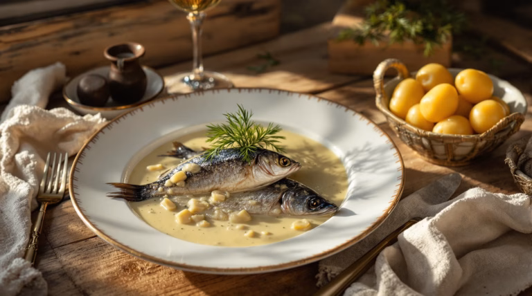 Śledź w śmietanie z ziemniakami – pyszny przepis na klasyczne danie